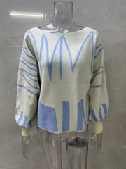 Loose Pullover Knitting Sweater