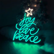 Christmas Style Neon Atmosphere Decoration